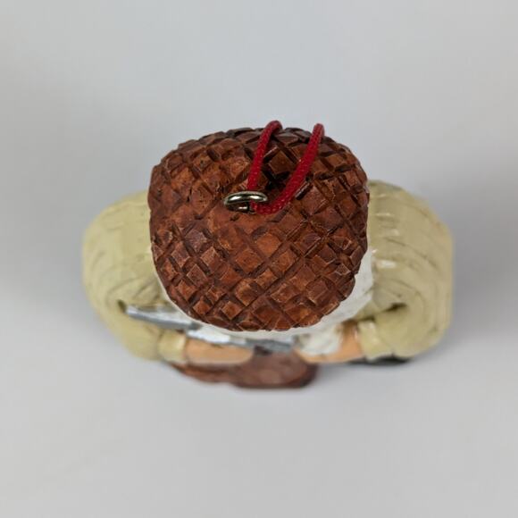 Golf Santa Christmas Ornament Scottish Resin Golfing Ball Bag Holiday Tradition - Picture 3 of 7